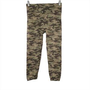 Spanx Look at Me Now Cropped Seamless Leggings‎ Camo Women's XL PT-945